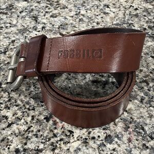 Fossil Leather Belt